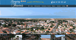 Desktop Screenshot of campingfautais.com